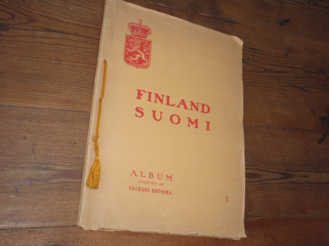 SUOMI FINLAND album.1800-1900 luvun vaihteesta.